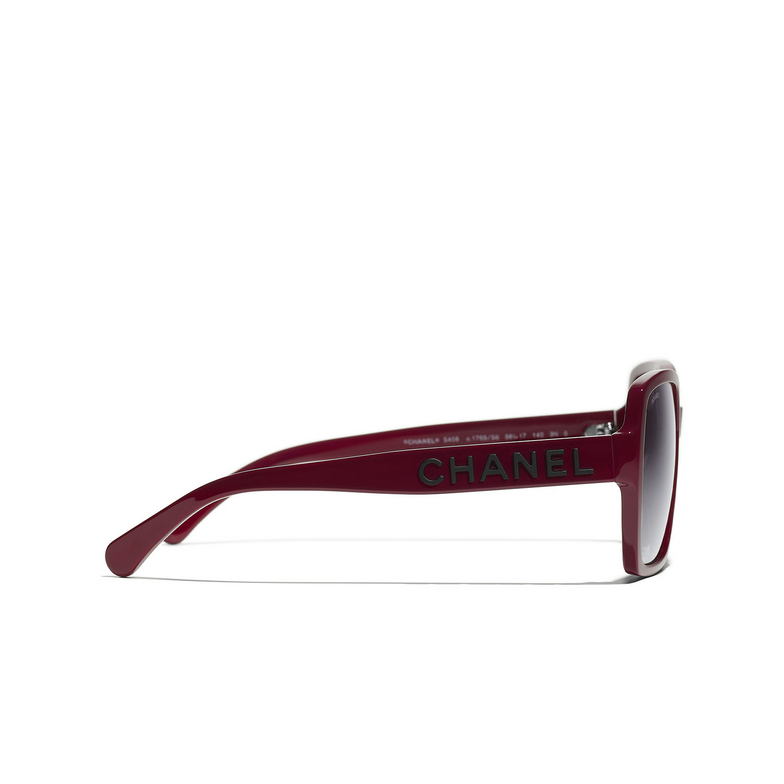 CHANEL quadratische sonnenbrille 1769S6 burgundy