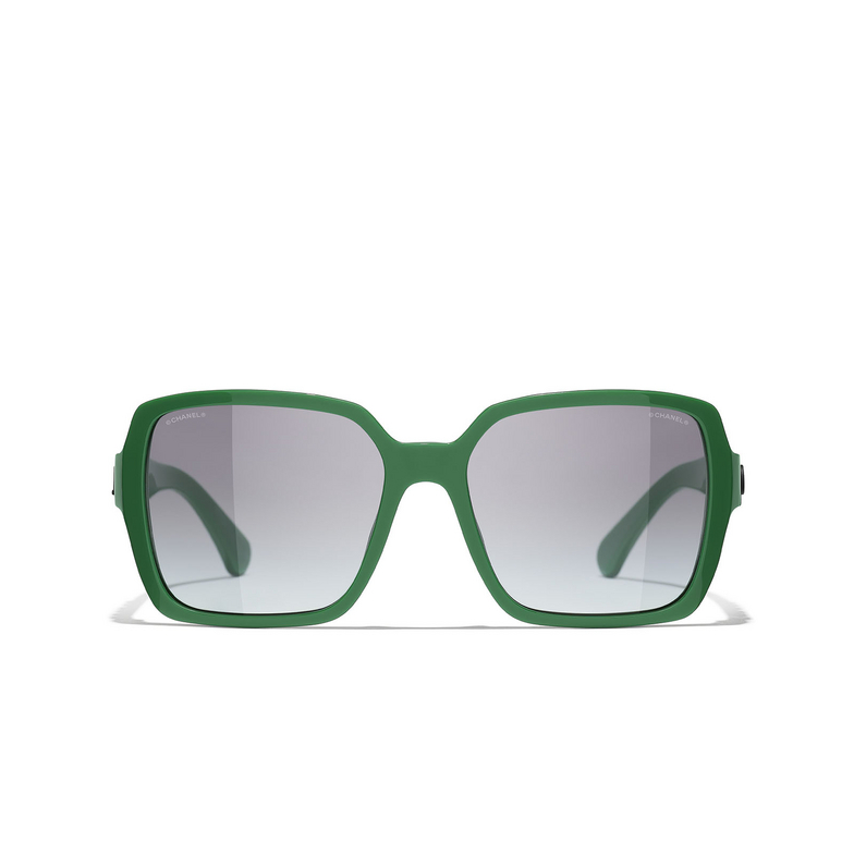 CHANEL square Sunglasses 1774S6 green
