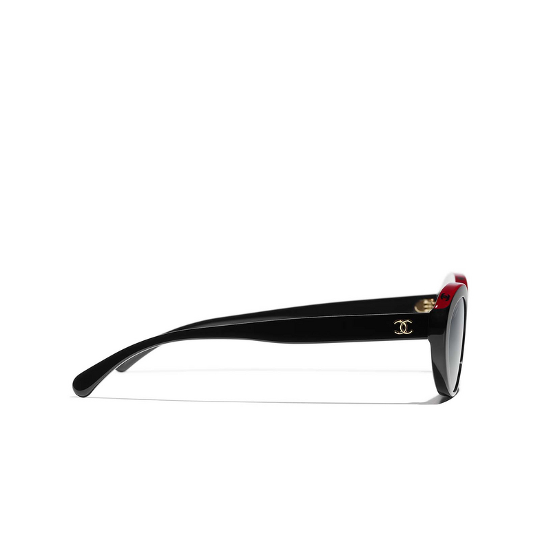 CHANEL oval Sunglasses 1794S8 black