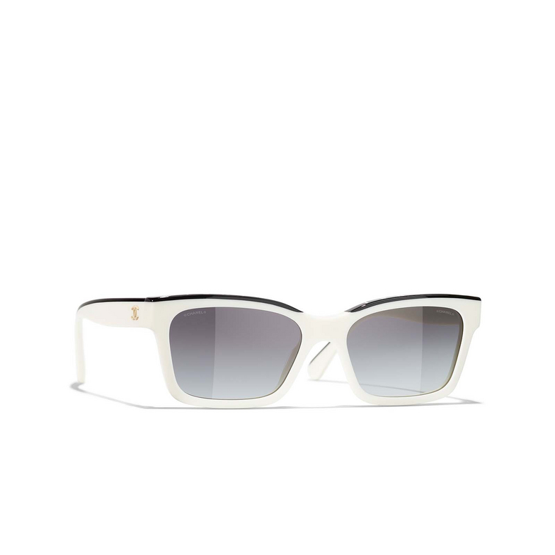 CHANEL square Sunglasses 1763S6 white