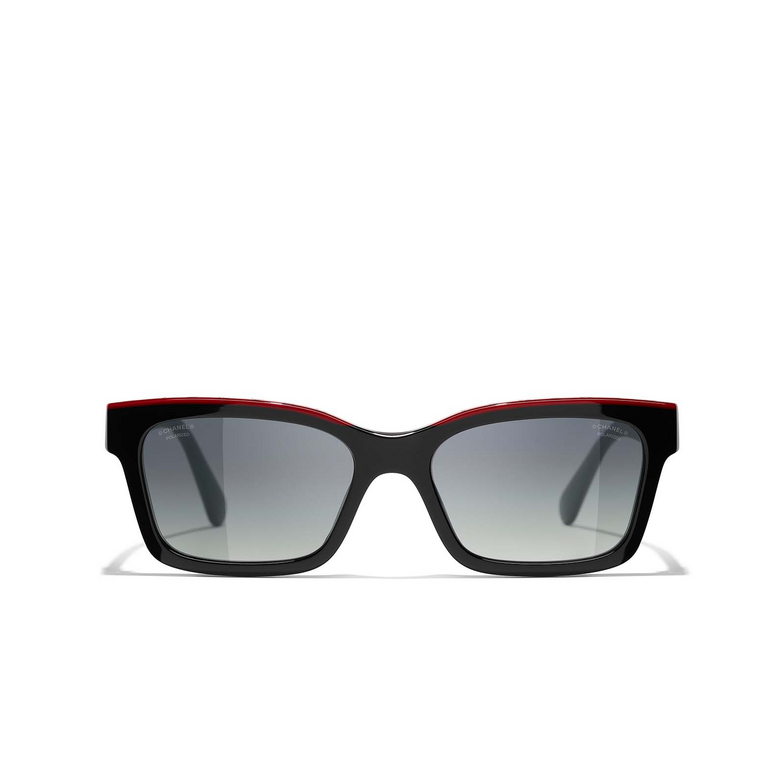 CHANEL quadratische sonnenbrille 1794S8 black