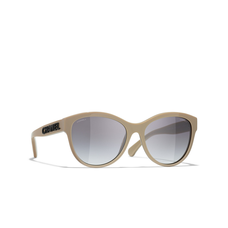 Solaires pantos CHANEL 1520S6 beige & taupe
