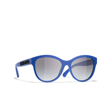 CHANEL panto sonnenbrille 1775S6 blue - Dreiviertelansicht