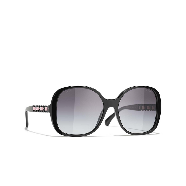 CHANEL quadratische sonnenbrille 1663S6 black