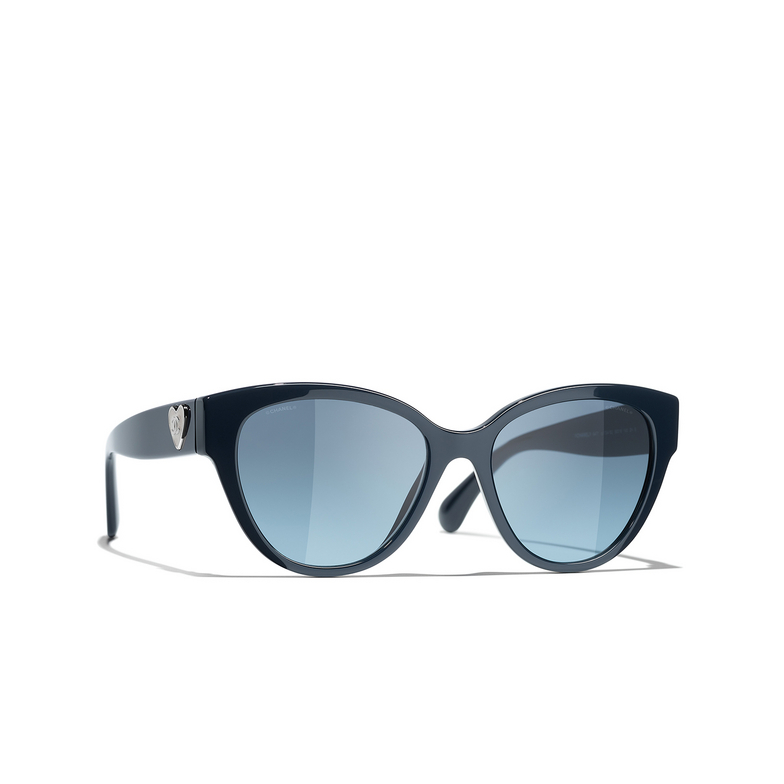 CHANEL Schmetterlingsförmige sonnenbrille 1724S2 blue
