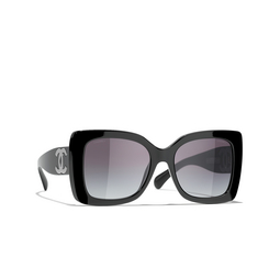 CHANEL quadratische sonnenbrille 1047S6 black