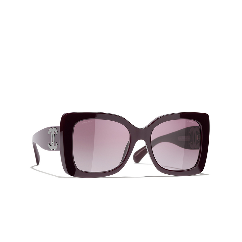 Solaires carrées CHANEL 1461S1 burgundy