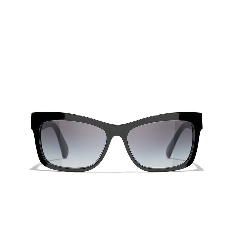 CHANEL rechteckige sonnenbrille C622S6 black