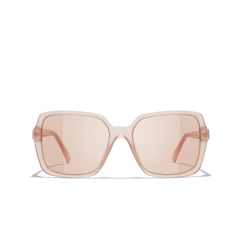 CHANEL quadratische sonnenbrille 17324B coral