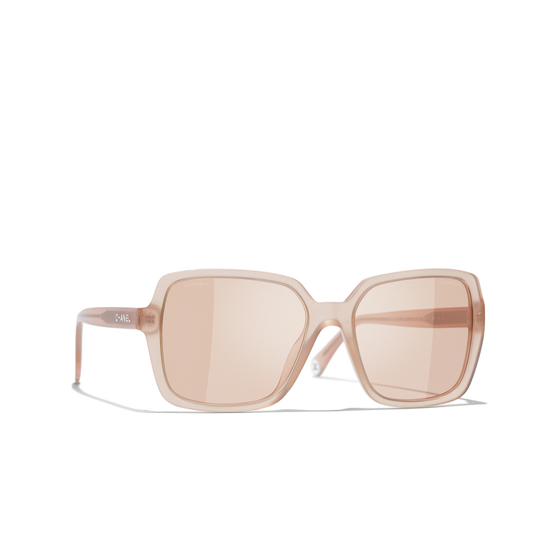 CHANEL quadratische sonnenbrille 17324B coral