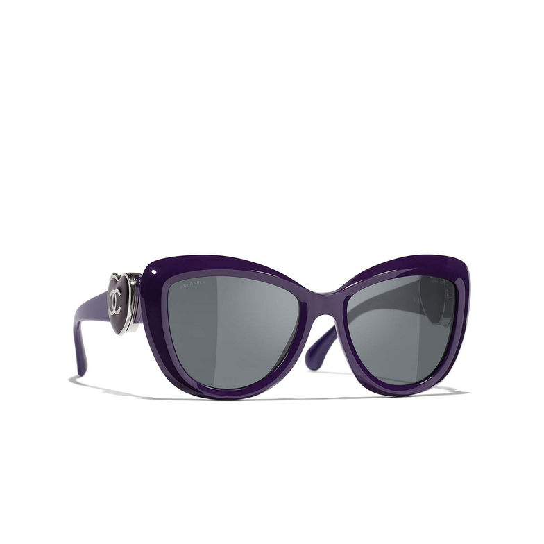 CHANEL butterfly Sunglasses 1758S4 purple