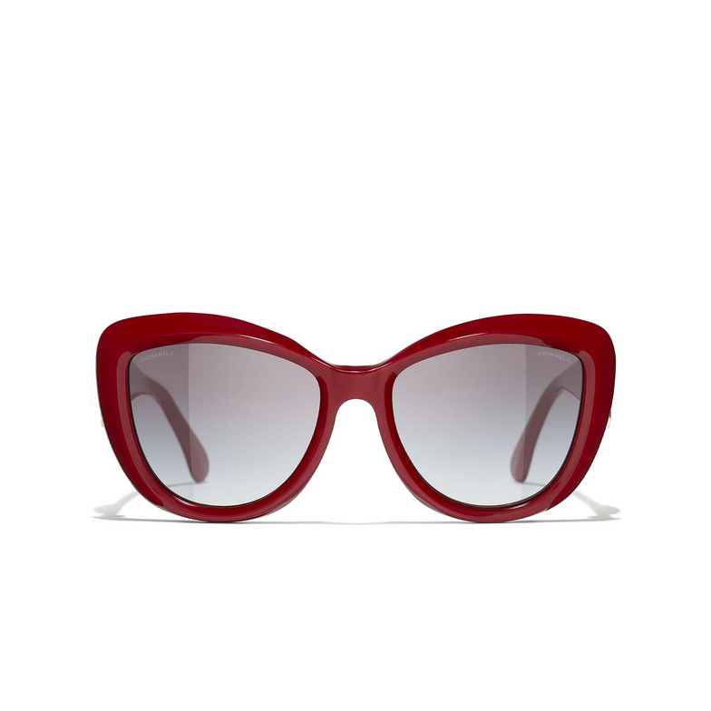 CHANEL Schmetterlingsförmige sonnenbrille 1759S6 red