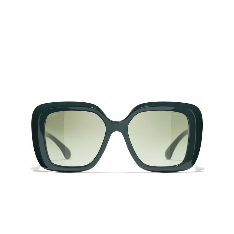 CHANEL square Sunglasses 1459S3 green