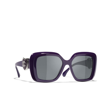 CHANEL quadratische sonnenbrille 1758S4 purple
