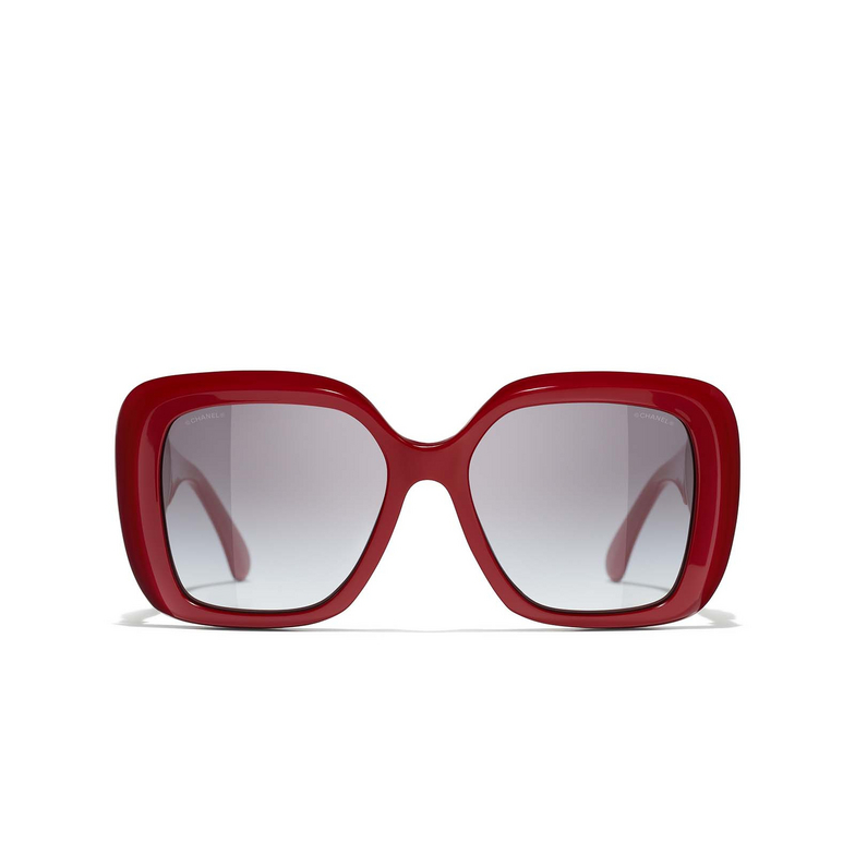 CHANEL square Sunglasses 1759S6 red