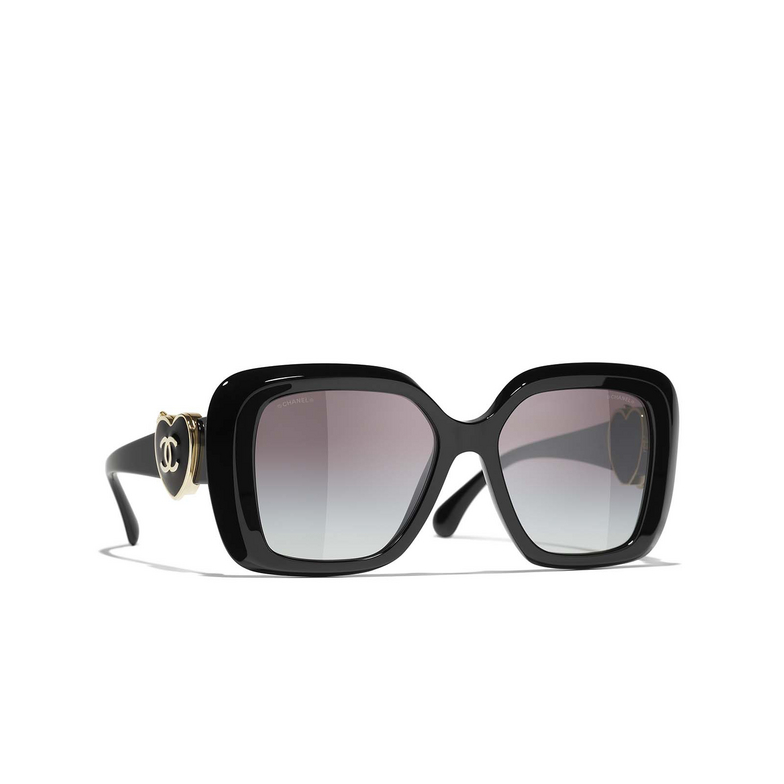 Solaires carrées CHANEL C622S6 black