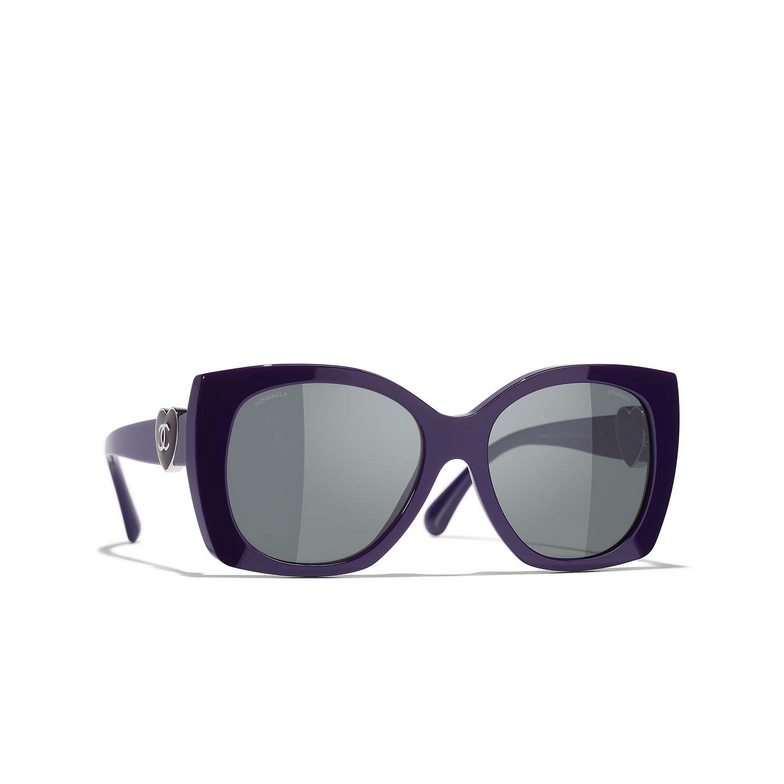 CHANEL quadratische sonnenbrille 1758S4 purple