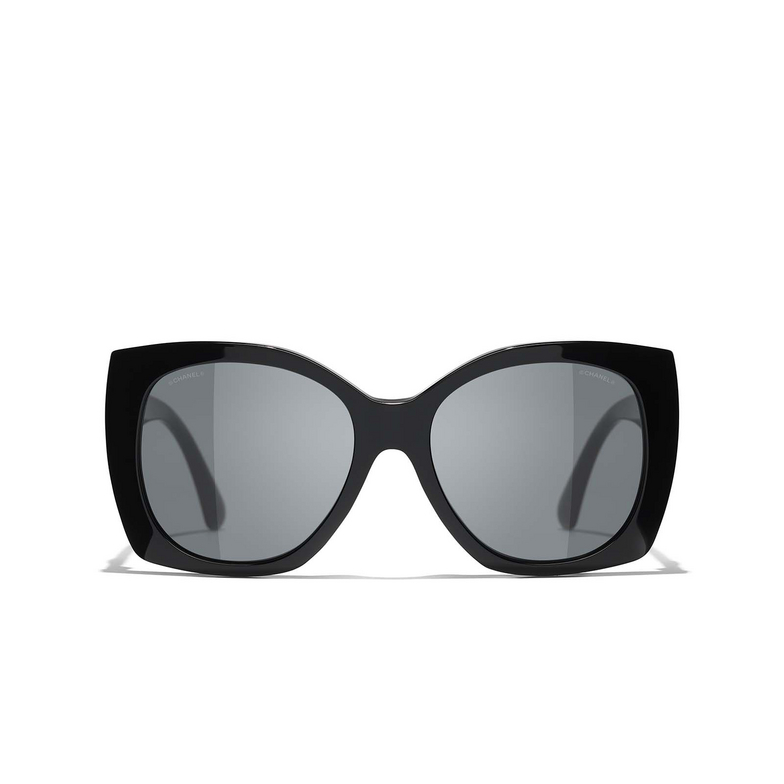 CHANEL square Sunglasses C501S4 black