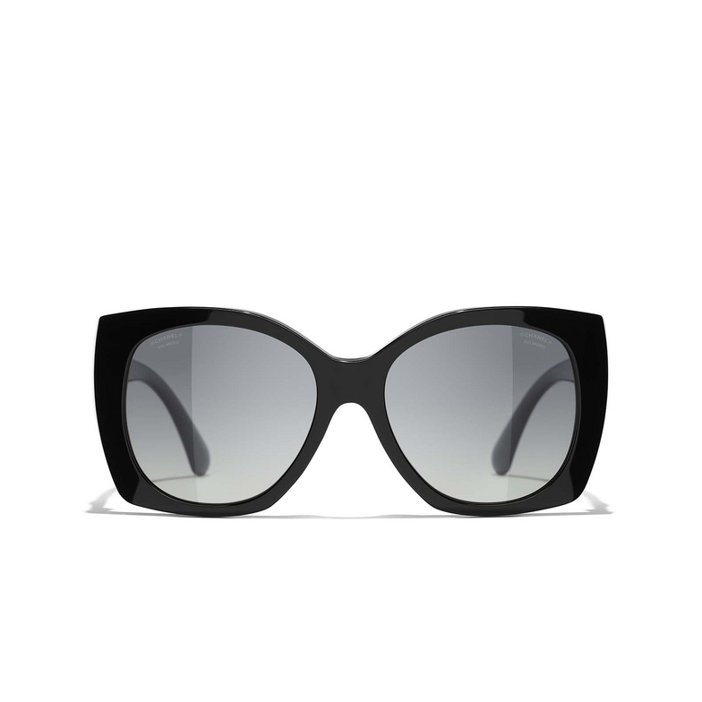 CHANEL square Sunglasses C622S8 black