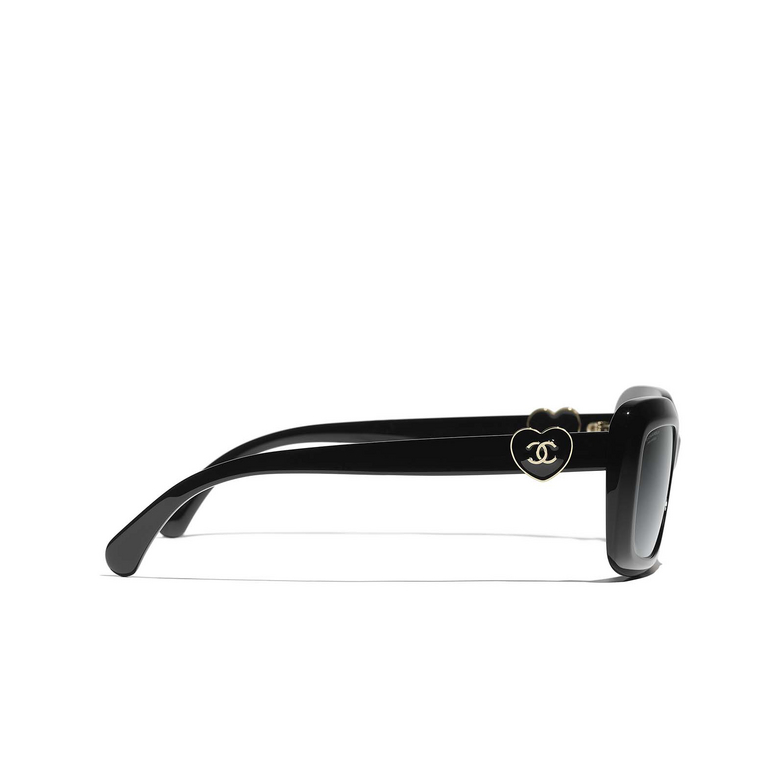 CHANEL rectangle Sunglasses C622S8 black