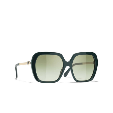 CHANEL square Sunglasses 1459S3 green