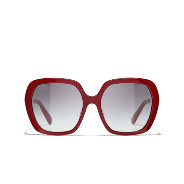 CHANEL square Sunglasses 1759S6 red - front view