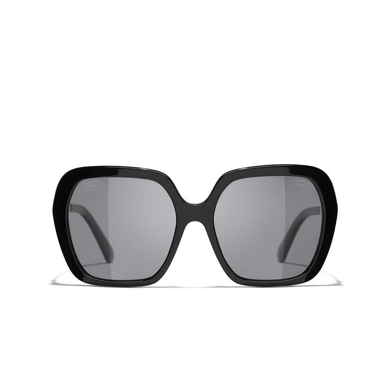 CHANEL square Sunglasses C501T8 black