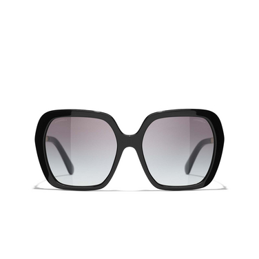 Gafas de sol cuadradas CHANEL C622S6 black - Vista delantera