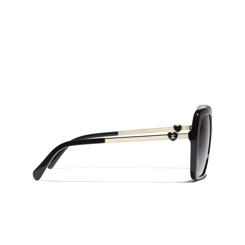 CHANEL quadratische sonnenbrille C622S6 black