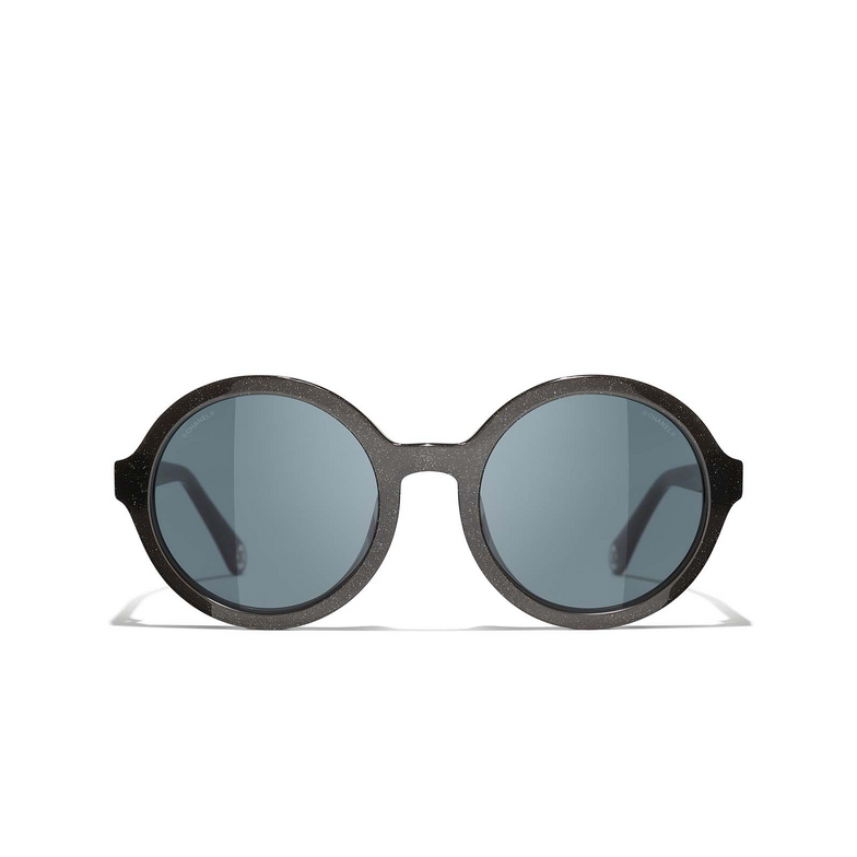 CHANEL round Sunglasses 1756R5 black