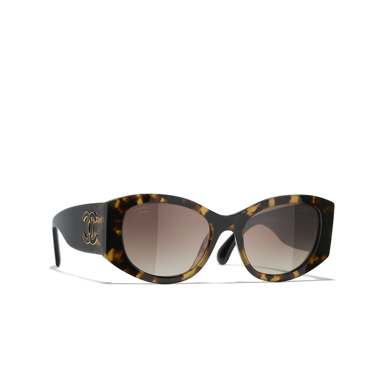 CHANEL oval Sunglasses 1770S9 tortoise