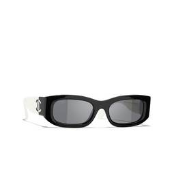 CHANEL rectangle Sunglasses 1656T8 black