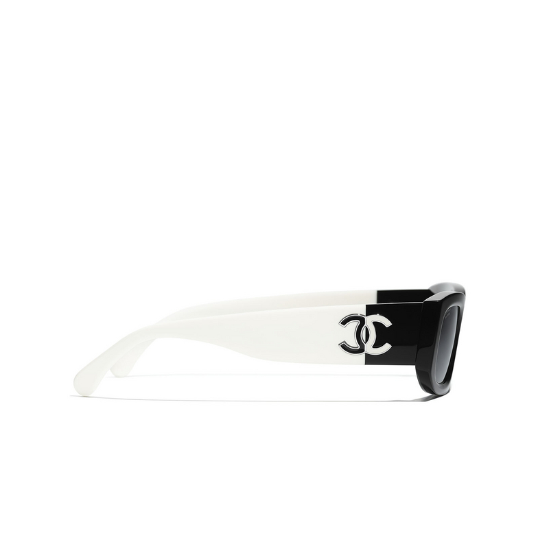CHANEL rectangle Sunglasses 1656T8 black