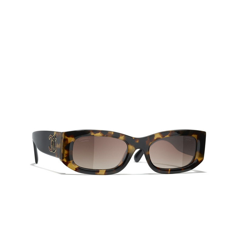 CHANEL rectangle Sunglasses 1770S9 tortoise