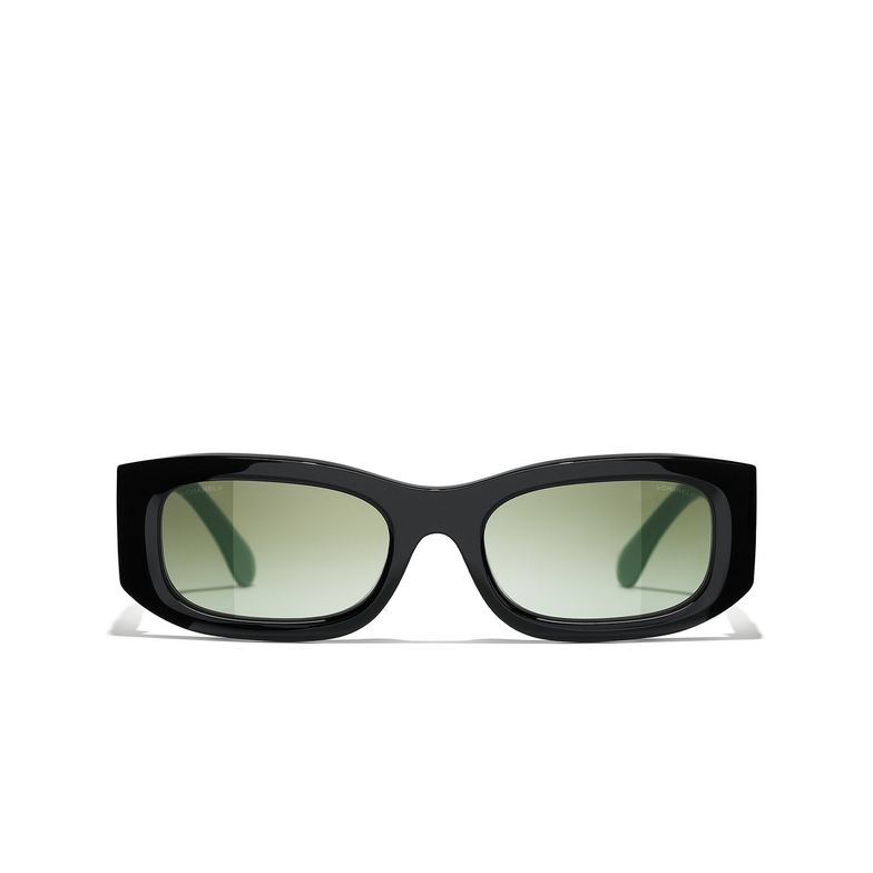 Solaires rectangles CHANEL 17728E black