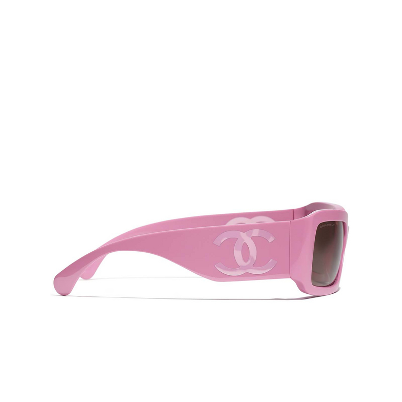 CHANEL rechteckige sonnenbrille 177653 baby pink