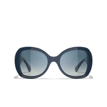 CHANEL butterfly Sunglasses 1790K4 blue grey - front view