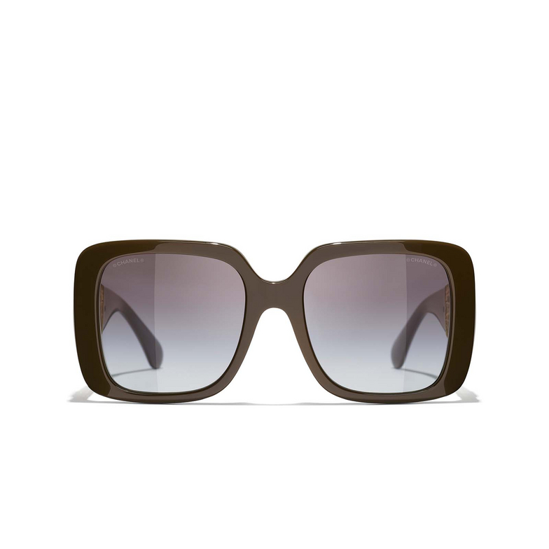 Solaires carrées CHANEL 1460S6 dark taupe