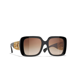 CHANEL quadratische sonnenbrille C622S9 black