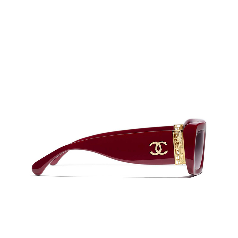 CHANEL rectangle Sunglasses 1792S1 browny red