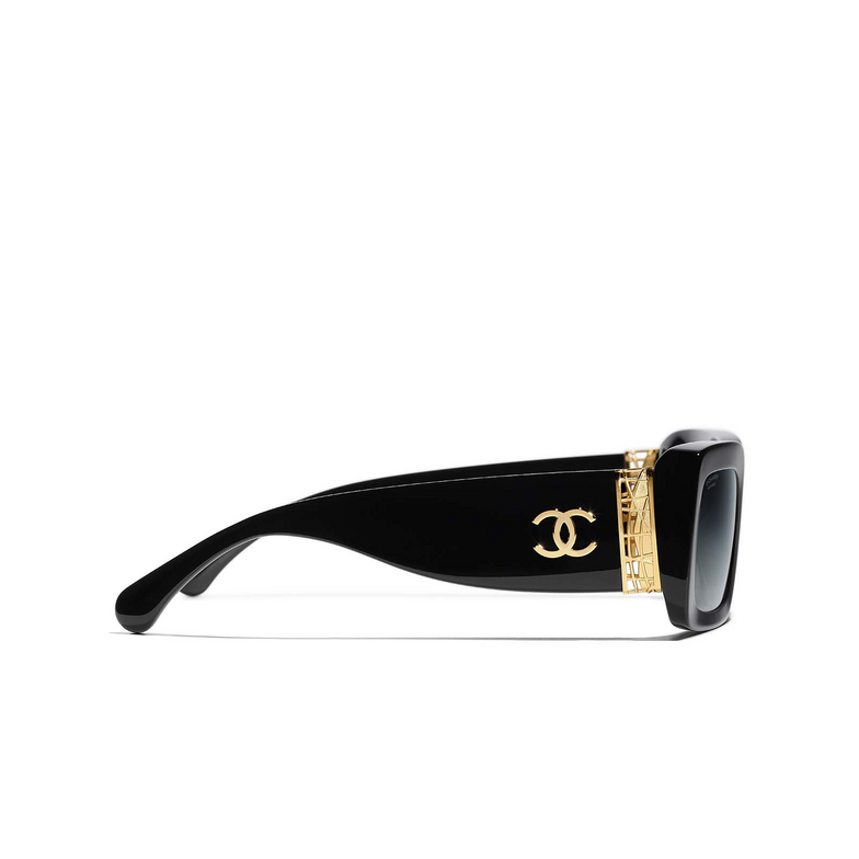 CHANEL rectangle Sunglasses C622S8 black