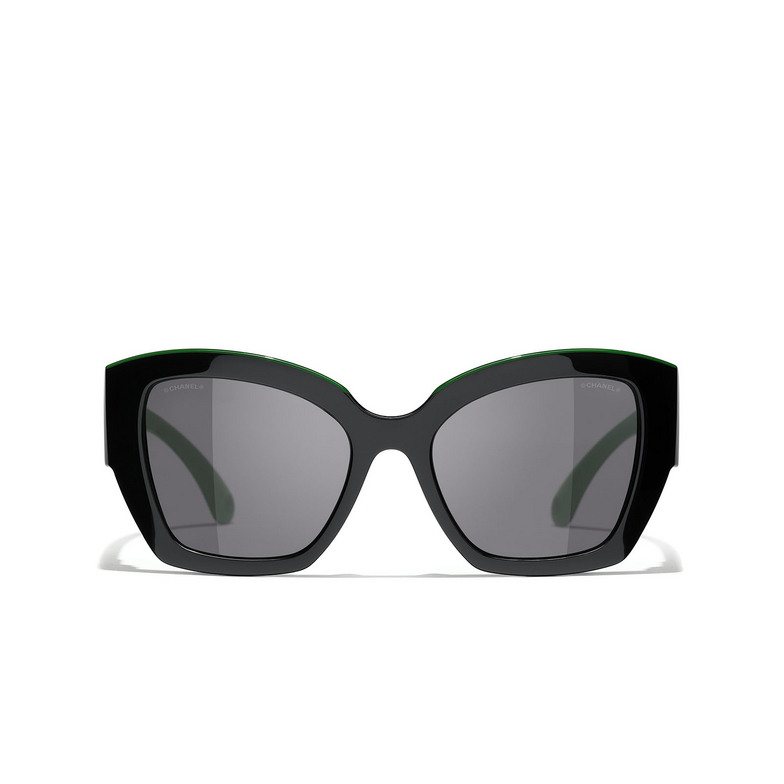 Solaires papillon CHANEL 1772B1 black & green