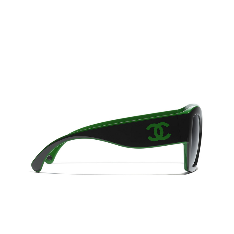 Occhiali a farfalla CHANEL da sole 1772B1 black & green