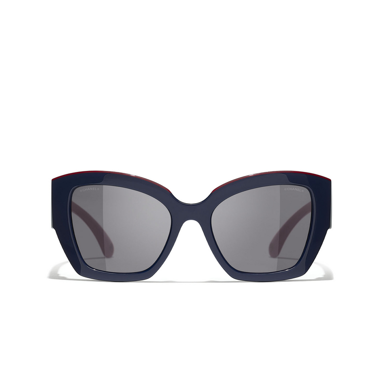 Solaires papillon CHANEL 1773B1 blue & burgundy