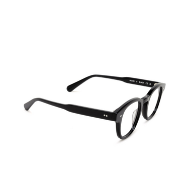 CHIMI C Eyeglasses BLACK - three-quarters view