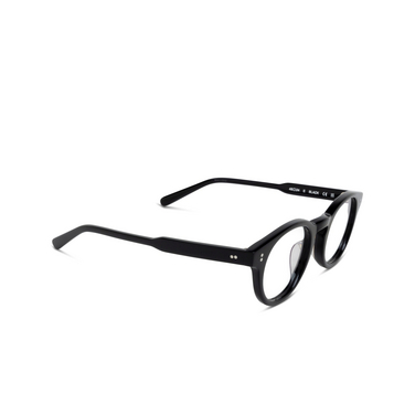 CHIMI E Eyeglasses BLACK - three-quarters view