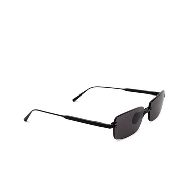 CHIMI PARALLEL Sunglasses BLACK - three-quarters view