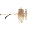 Gafas de sol Chloé CH0045S 004 gold - Miniatura del producto 3/4