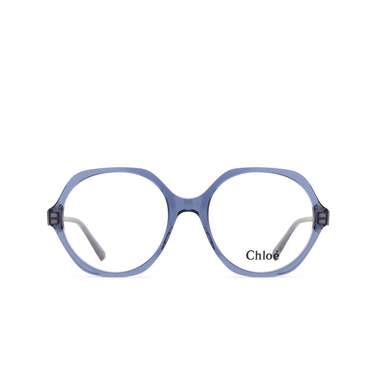 Chloé CH0083O round Eyeglasses 001 blue - front view