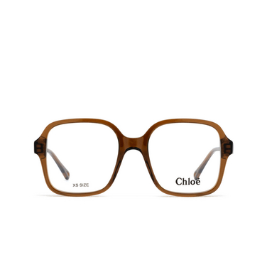 Chloé CH0126O rectangle Eyeglasses 002 havana - front view